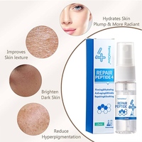 Soin réparateur extra fort apaisant pour peaux sensibles abîmées par les stéroïdes, à base d'ADN de saumon fermenté, PDRN, Oligopeptide-1, Oligopeptide-3, en spray 4A