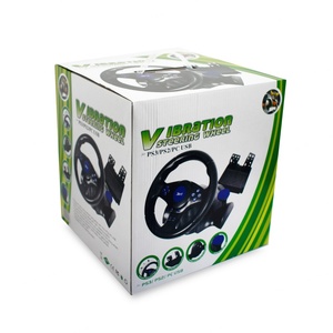 อุปกรณ์เสริมเกมแข่งรถ 3 in 1 พวงมาลัยสำหรับ Ps2 ps3 Pc - Product Image 5