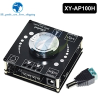 XY-AP100H 100W + 100W Double TPA3116D2 Bluetooth 5.0 Stéréo Audio Numérique Puissance Audio Amplificateur Carte AMP Amplificador AUX USB APP