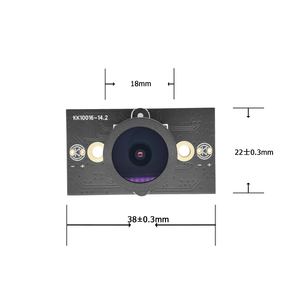 Module de caméra miniature grand angle USB2.0 720P avec mise au point fixe H.265/H.264 SDK Vision nocturne et reconnaissance faciale pour serrure de porte intelligente - Product Image 1