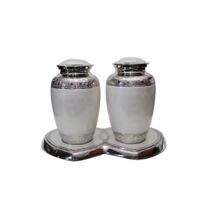 Urne compagnon en acier indien de haute qualité pour les cendres souvenir commémoratif gravé pour les services de crémation et les funérailles - Product Image 6