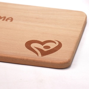 FSC & BSCI hêtre personnalisé Coins arrondis Planche à pain en bois pour petit-déjeuner - Product Image 6