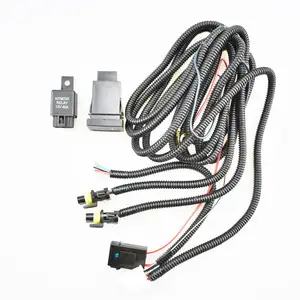 Kit de interruptor de cabo de relé de fusível para farol de neblina H11 para S-Uzuki Swift III MZ EZ Hatchback 2005-2009