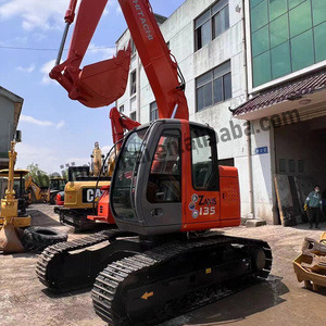 Excavadora Usada HITACHI ZX135US a Precio Económico, Excavadora Japonesa Original Usada de 13 Toneladas, Tamaño Mediano - Product Image 5