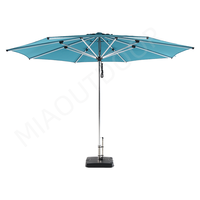 MIA Piscina Comedor Sombrilla Jardín al aire libre Aluminio Sombrilla Patio Sombrilla para playa