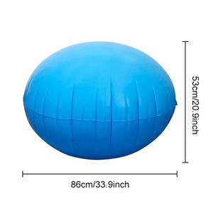 Coussins flottants gonflables en PVC robuste de 120 cm pour <span class=keywords><strong>piscine</strong></span>, coussin d'air pour couvertures de <span class=keywords><strong>piscine</strong></span> <span class=keywords><strong>hors</strong></span> <span class=keywords><strong>sol</strong></span> en hiver - Product Image 4