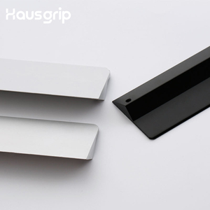Hausgrip Tirador de aluminio contemporáneo y minimalista oculto para cajones de mesitas de noche, herrajes para el hogar, tirador para puertas de armarios y vitrinas - Product Image 3