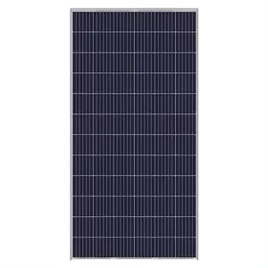 Módulo solar rígido de alta eficiencia 300W 310W 320W 330W Células policristalinas Vidrio en la Red 24V Paneles solares