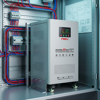 Régulateur de tension entièrement automatique monophasé 20 KVA en cuivre SVC/TND à commande par servomoteur