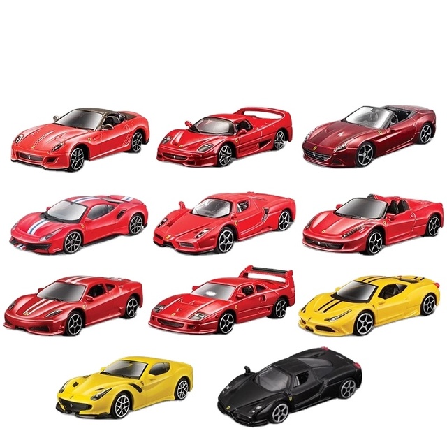 1:64 Scale Racing for 458  488 Die-Cast Miniature Alloy Car Model for Kids