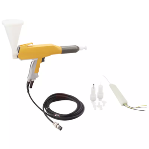 Pistola pulverizadora de recubrimiento en polvo incl cascada, boquilla, taza, cable para <span class=keywords><strong>Gema</strong></span> Easy Operate Gun - Product Image 2