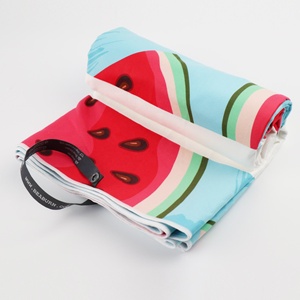 Tùy chỉnh in cát miễn phí bãi biển Khăn bán buôn với mô hình - Product Image 3