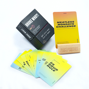 Chất Lượng Hàng Đầu Bán Buôn Gia Đình Bạn Bè Vui <span class=keywords><strong>Board</strong></span> Game In Ấn Uống Chơi Thẻ Tùy Chỉnh Trò Chơi Thẻ - Product Image 4