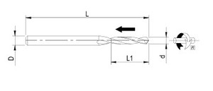 Rắn Carbide Micro Khoan <span class=keywords><strong>Bits</strong></span> cho điện tử PCB bảng ô tô hàng không vũ trụ microengineering máy tính thiết bị điện tử - Product Image 5