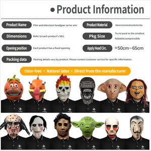 <span class=keywords><strong>Serie</strong></span> <span class=keywords><strong>de</strong></span> Accesorios para la Cabeza <span class=keywords><strong>de</strong></span> Cine y Televisión - Máscara para Baile <span class=keywords><strong>de</strong></span> Disfraces, Máscara para Eventos en Vivo Transfronterizos, Accesorios <span class=keywords><strong>de</strong></span> Broma para Fiestas <span class=keywords><strong>de</strong></span> Halloween - Product Image 4