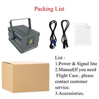 3W FB4 Stage Wedding Laser Light Full Color DMX RGB 3D Animation Scanner Bar Club Disco Christmas Party Show Laser Beam Lighting