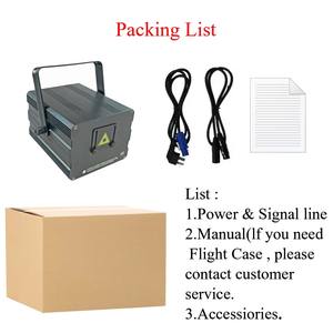 3W FB4 fase di luce Laser di nozze a colori DMX RGB 3D di animazione Scanner <span class=keywords><strong>Bar</strong></span> Club discoteca festa di natale spettacolo di illuminazione a raggio Laser - Product Image 6