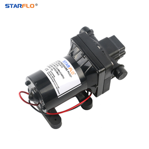 STARFLO <span class=keywords><strong>Pompe</strong></span> <span class=keywords><strong>à</strong></span> <span class=keywords><strong>eau</strong></span> haute pression 12V/24V DC 55 PSI pour <span class=keywords><strong>camping</strong></span>-<span class=keywords><strong>car</strong></span>, cuisine extérieure, mini-<span class=keywords><strong>pompe</strong></span> <span class=keywords><strong>à</strong></span> diaphragme en plastique technique de qualité alimentaire - Product Image 1