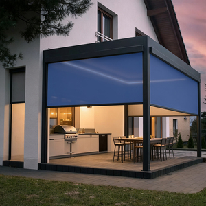 Tissu extérieur tissé antistatique de poids moyen, résistant à l'eau, conforme à la norme ASTM G21, pour stores motorisés et auvents – Vente directe usine - Product Image 5