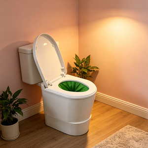WC intelligent sans eau RV, compact, portable, à chasse d'eau sèche, sans eau, pour caravane, camping-car, van, camping - Product Image 3