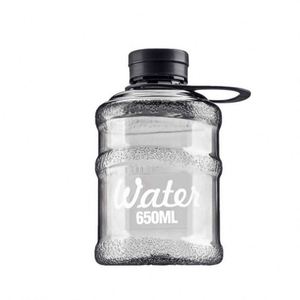 Mini Water Bottle 650ML Plastic Screw-On <b>Cap</b> Bpa Free For Outdoor <b>Hiking</b> Camping Unisex Modern Design Direct Drinking - Product Image 4