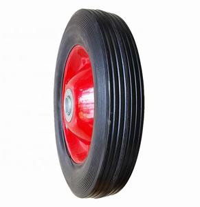 8 Zoll Pannensichere Gummi-Lenkrolle Geliefert von Chinesischem Hersteller - Product Image 5