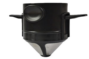 La mejor venta de tazas de café personalizadas de viaje plegables, cesta de goteo de filtro, malla de plástico reutilizable de grado alimenticio, 600ml - Product Image 2