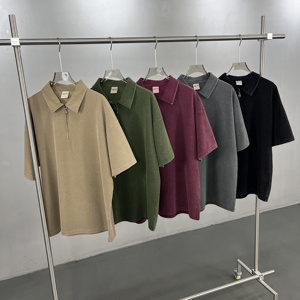 เสื้อกล้ามทรงเฮฟวี่เวท ขอบดิบ ระบายอากาศ ป้องกันไฟฟ้าสถิต สตรีทแวร์ คุณภาพสูง รับสกรีนโลโก้ สำหรับผู้ชาย - Product Image 1