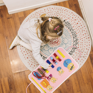 Juguetes Montessori Hagomyhome para Niños de 2-3 Años, Tableros de Actividades de Fieltro para Educación Temprana, Material de Poliéster, Tamaño Personalizado - Product Image 5
