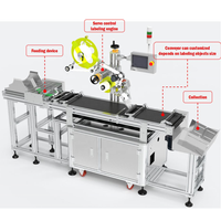 Machine d'étiquetage automatique électrique de haute qualité SKILT pour magazines et livres, avec moteur servo PLC et pompe pour autocollants en papier