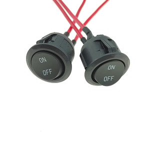 Interrupteur à bascule rond KCD1 6-10A ON-OFF IP21 anti-poussière avec fil pour usage électrique - Product Image 3