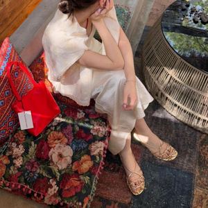 French Retro Thin Strap Woven Hollow Out Open Toe <b>Sandals</b> Women 2026 Summer Versatile <b>Flat</b> Roman <b>Sandals</b> Soft Sole Non slip - Product Image 3