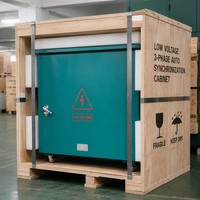 Panneau de synchronisation professionnel pour contrôle de générateur 100A-630A Classe 0.5 Phase 0.1 Degré pour armoire d'exploitation de micro-réseau solaire photovoltaïque