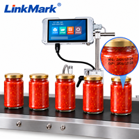 Imprimante de codage thermique à jet d'encre en ligne automatique pour QR, date d'expiration, lot, machine d'emballage, imprimante en ligne pour bouteilles et boîtes
