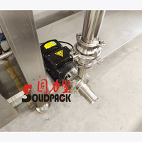 Solidpack Automatique Liquide a à Z Remplissage Eau Sauce Soja Jus Vin Liqueur Bouteille Pression Débordement Remplissage Machine d'Emballage
