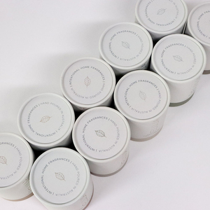Custom Luxury <b>Round</b> Tube Candle <b>Box</b> Kraft Paper Cylinder Packaging with Lid Gold Foil Logo OEM Low MOQ - Product Image 3