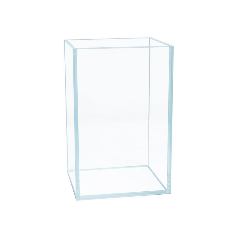 Ultra White Rectangular Glass Pond Lev