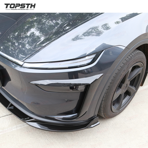 High Quality ABS Air Deflectors for Tesla Model Y 2025+ Juniper Style <strong>Car</strong> <strong>Accessories</strong> with Improved Aerodynamics Bumper Type - Product Image 6