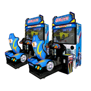 Machine de jeu d'arcade de course automobile dynamique à monnayeur pour centres de divertissement - Product Image 2