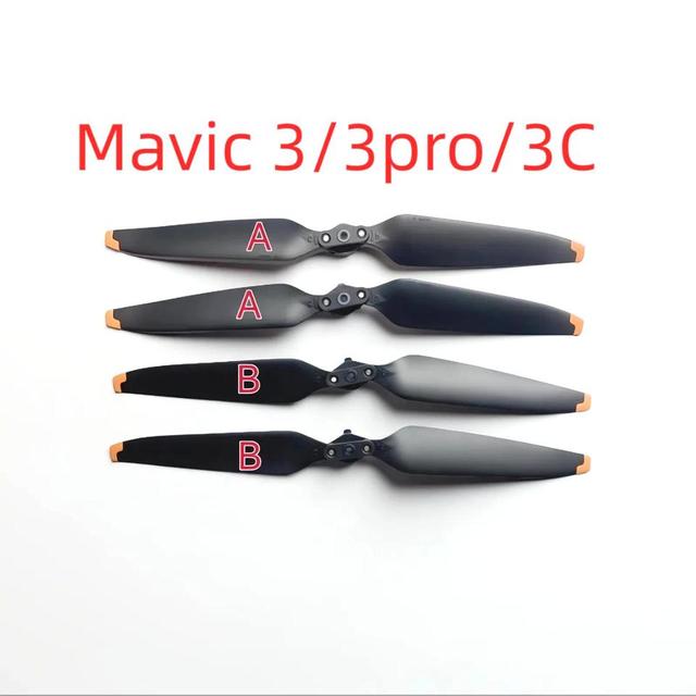 100% New Original Composite Propellers for Mavic3 Series Drones Longer Quieter Flight Quick-Release Blade Packaging Included