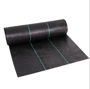 Bon prix Paillis en plastique contrôle de l'<span class=keywords><strong>herbe</strong></span> de jardin tissu <span class=keywords><strong>anti</strong></span>-<span class=keywords><strong>herbe</strong></span> couverture du sol tissé tissu de paysage géotextiles tissés - Product Image 2