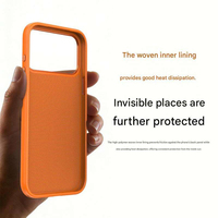 Coque de téléphone magnétique tissée technologique en gros pour iPhone 18 17 16 15 Pro Max avec support rotatif à 360° et protection intégrale