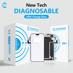 STAROZON Écrans LCD de remplacement pour iPhone 17 Air Pro Max – Diagnostic des écrans de téléphone sans messages d'erreur de pièce inconnue - Product Image 6