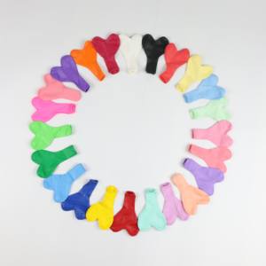 Haute quantité <span class=keywords><strong>prix</strong></span> usine multi couleur 10/36 pouces <span class=keywords><strong>macaron</strong></span> coeur Alien ballons en latex - Product Image 6