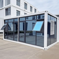 Meilleure Classe - Maison Modulaire de Luxe Compacte et Extensible de 20 pieds, Démontable, pour Camping ou Appartement, Conteneur Préfabriqué de 40 pieds