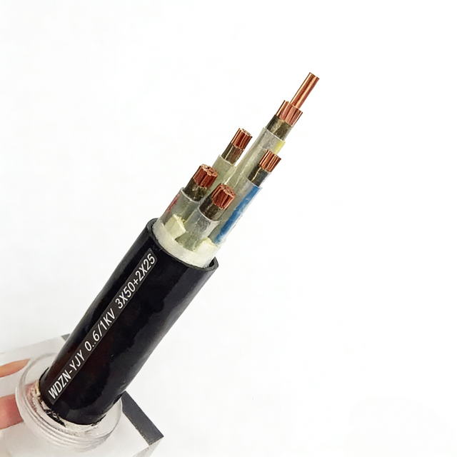 WDZN-YJY 3*50+2/3*70+2*35 mm LSZH XLPE Copper Conductor Low Voltage Cable for Building Power Distribution Engineering Wiring