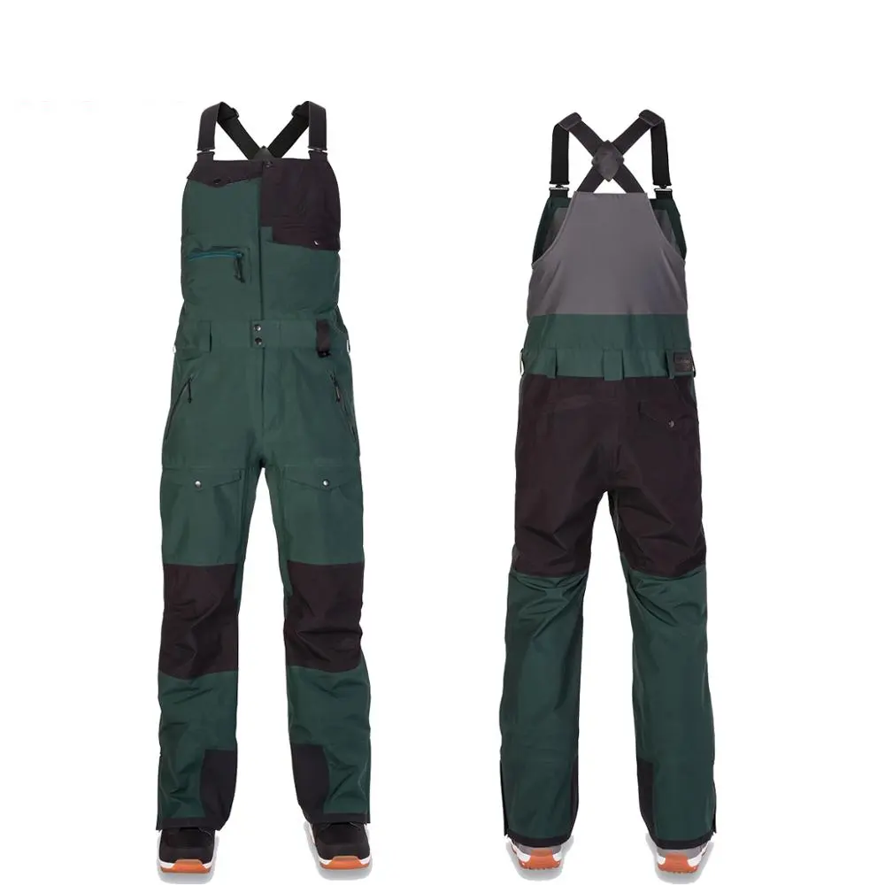 Ski Suit Men Winter Warm Windproof Waterproof Outdoor Sports Snow Pants Hot Ski Equipment Snowboard trouser Men Brand