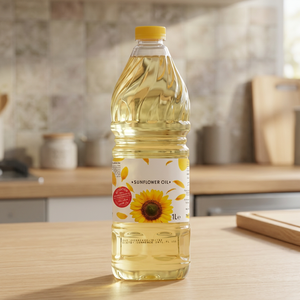 Hot Sale 100% Pure Natural Organic Refined Fractionated Hydrogenated Cooking Sunflower Oil 25L Mason Jar Glass Bottle Packaging - Product Image 2