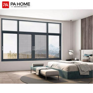 อลูมิเนียมอัลลอยด์ PA สีดํา <span class=keywords><strong>upvc</strong></span> สองพับ<span class=keywords><strong>ประตู</strong></span>และหน้าต่างพีวีซีอัจฉริยะสําหรับบ้าน - Product Image 6