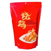 Pochette personnalisée à fermeture éclair pour poulet chaud poulet rôti sac d'emballage emballage pour poulet au four